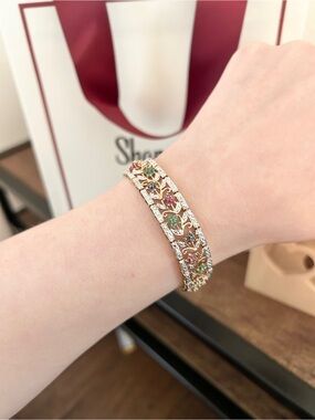 Ross Simon’s Sterling Silver Gold plated Bracelet.